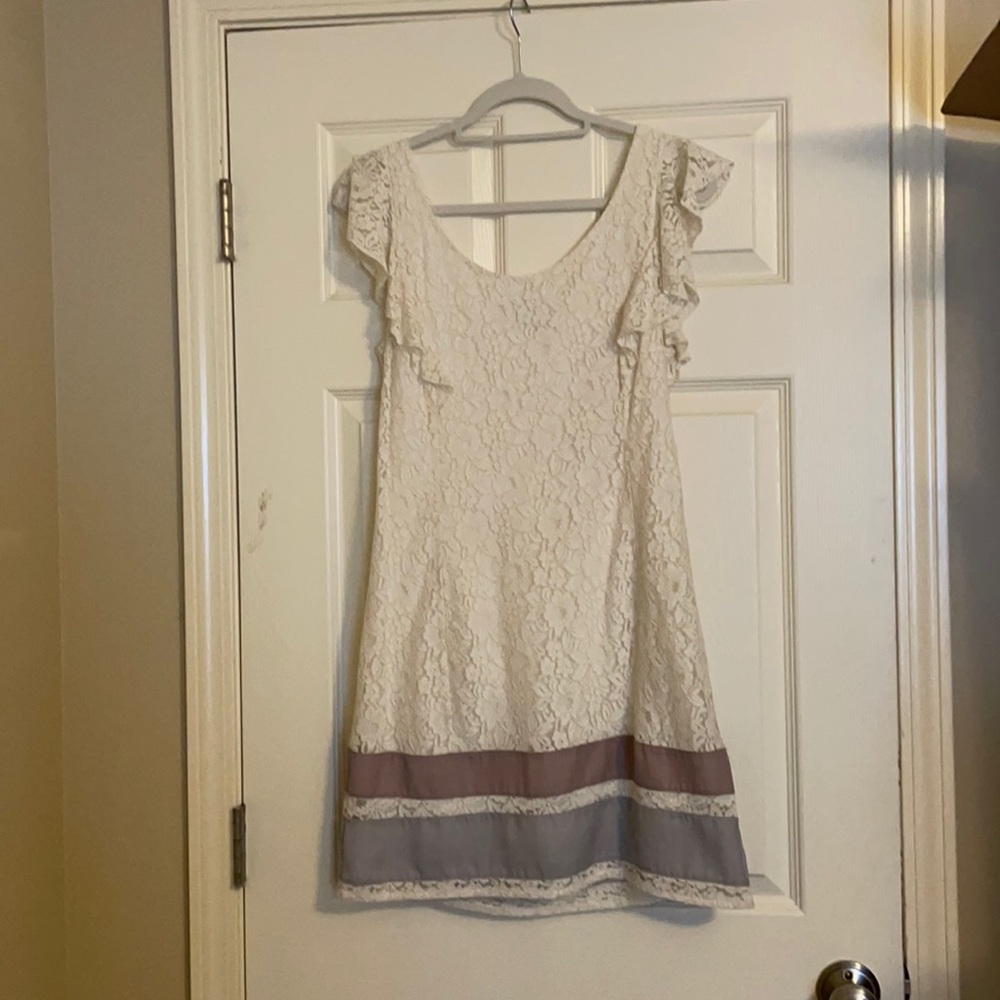 White AE dress